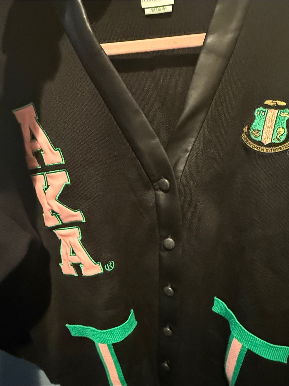 Alpha Kappa Alpha cardigan - Picture 6 of 6